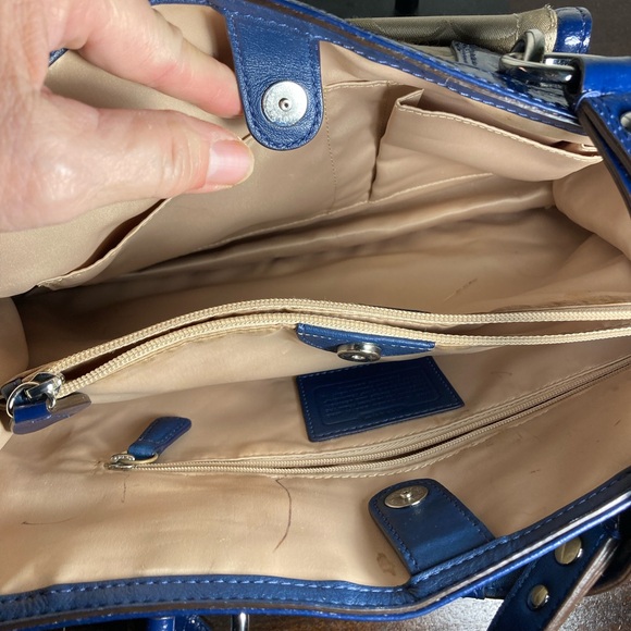 Coach Penelope Signature Tote SHOULDERBAG - Picture 11 of 13